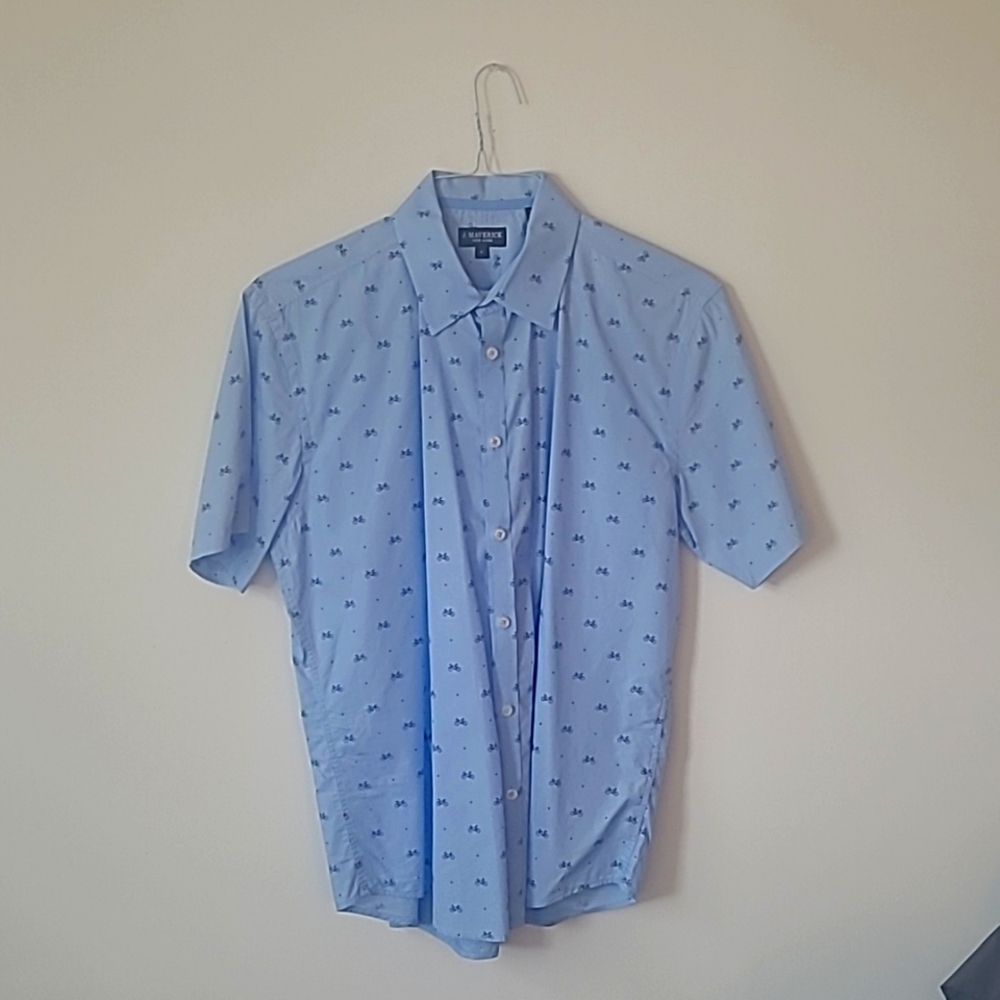 J. Maverick NY Dixie, Size L. in blue